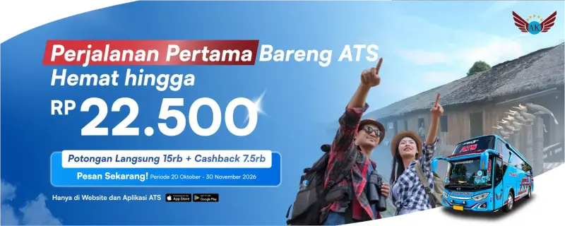 Diskon Rp15 Ribu + Cashback Rp7.500 di ATS